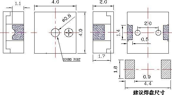 MLT-4020H dimensional drawing